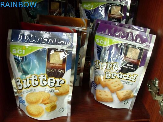 HAUSTIER 130mic/AL/NY/PET stehen oben untere Keil-Taschen