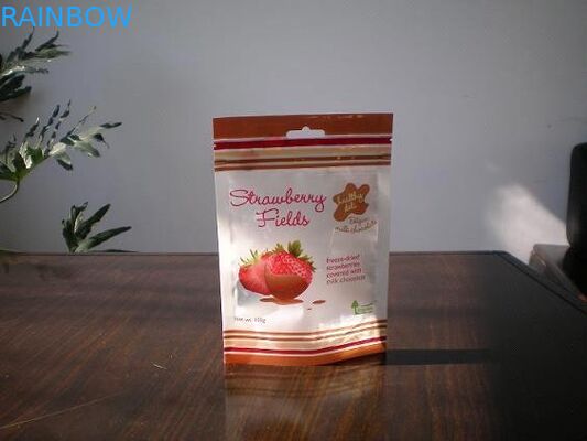 HAUSTIER 130mic/AL/NY/PET stehen oben untere Keil-Taschen mit der gedruckten Gravüren-Falle