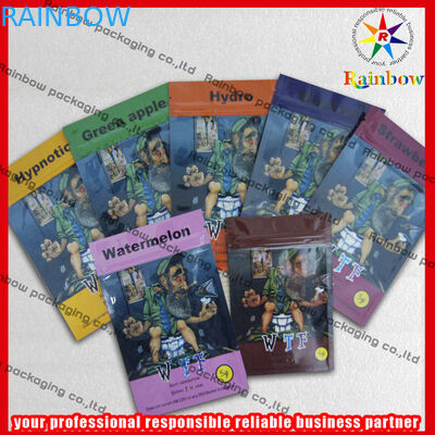 Klares Druckkräuterweihrauch-Beutel, Aluminiumfolie-Tasche