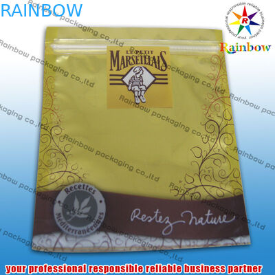 Die Aluminiumfolie-kosmetische Verpackentasche, dauerhaft stehen oben Beutel