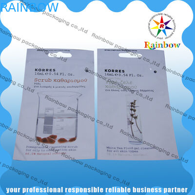 Verpackentasche Korres Comestic mit klarem Fenster-und Griff-Loch