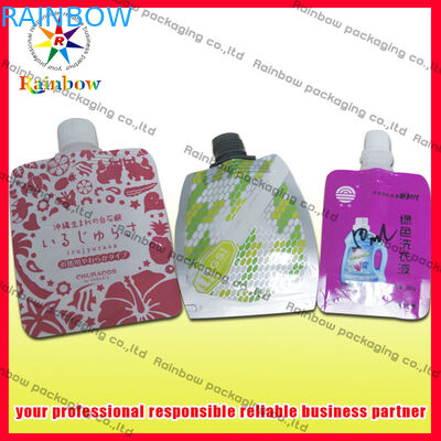 Heißer versiegelt PET-Tüllen-Beutel, der 50ml/60ml für Getränk verpackt