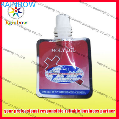 Nahrungsmittelgrad-Tüllen-Beutel, der mit Hahn für Mineralwasser-Speicher verpackt