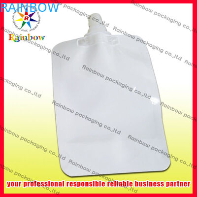 Weißes wiederverwendbares Tüllen-Beutel-Verpacken hochfest für Kaffee