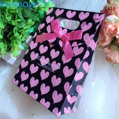 Personifizierte kundengebundene Papiertüten mit Griff für Weihnachten