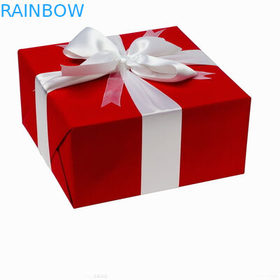 Erstklassiger faltender Papppapierkasten-Roter Platz für das Geschenk-Verpacken