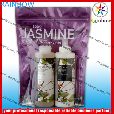 Kosmetische Verpackenplastiktasche OPP/des ALS/des PET für warme Auflage mit Costomized-Drucken