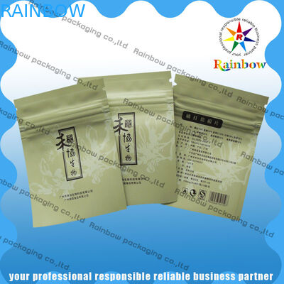 Kundenspezifischer Kaffee stehen einsackt oben bunten Druckleichtgewichtler mit Reißverschluss