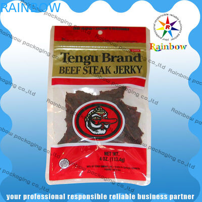 Nahrungsmittelgrad-Folien-Tasche, die heißes versiegelt klares Fenster-volles Drucken verpackt