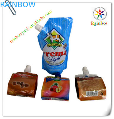 Aluminiumfolie stehen einsackt oben HAUSTIER/NY/PET Nahrungsmittelgrad mit farbigem Drucken