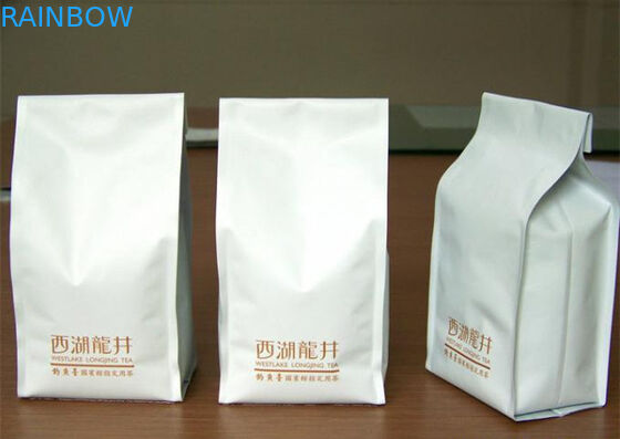 Keramischer Viererkabel-Dichtungs-Tee-Verpackenbeutel stehen oben Seitenkeil