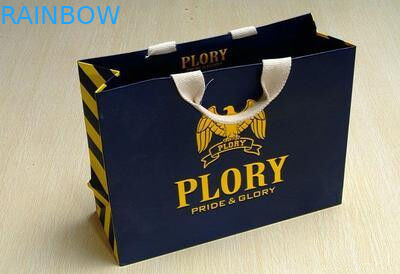 Logo Druckeinkaufspapiertüte schwarze pp. gesponnene recyclebare Pantone-Farben