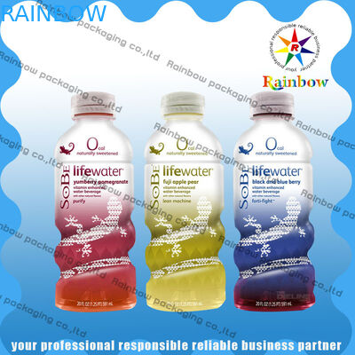 Getränk-Flaschen-Psychiaters-Verpackung Sleeves das kundenspezifische wärmeempfindliche Drucken imprägniern