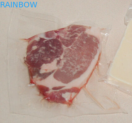 HAUSTIER/PET Nahrungsmittelgrad-Vakuumdichtung sackt buntes Drucken mit unterem Keil ein