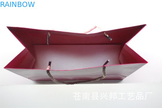 Fantastische Farbe kundengebundenes Papiertüte-Kraftpapier mit Logo-Drucken