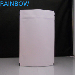 Korn/Kaffee, der kundengebundenes Papiertüte-wiederversiegelbares Weiß verpackt