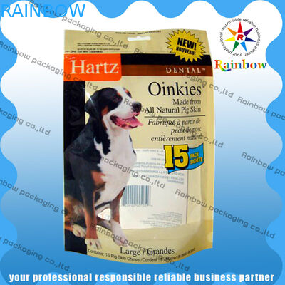 Hund kundengebundene Nahrung- für Haustieretasche aufbereitet mit unterem Keil und Reißverschluss