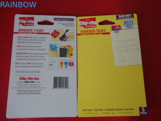 Die bunte Blasen-Karte, die Eurofall-Loch für verpackt, Scissor Verpackung