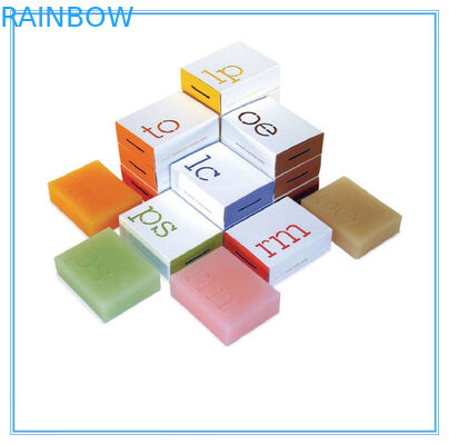 Verpackender Cusomized-Druckpapier-Kasten, handgemachte Seifen-Verpackenkasten