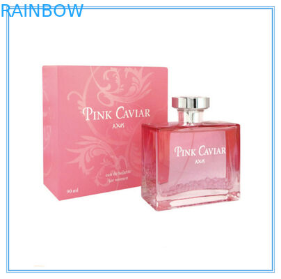 Attraktiver Papierkasten, der kundengebundenes Logo für Parfüm-Paket verpackt