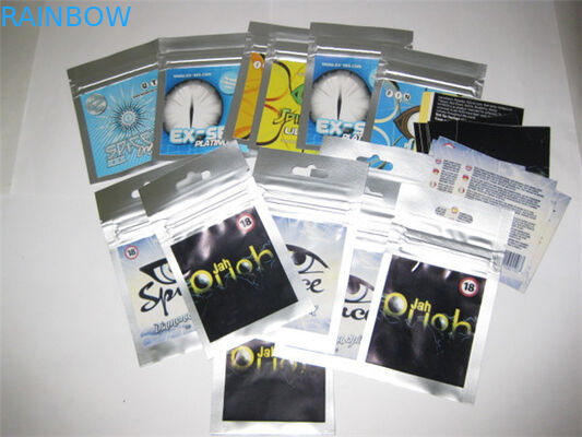 Kundengebundener oberster Kräuterweihrauch mit Reißverschluss sackt Reißverschluss für Gewürz-Trockenblumengesteck ein