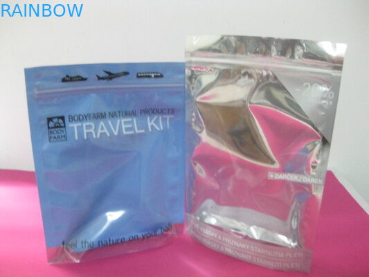 Imbiss glattes silbernes Noni stehen oben Beutels-Aluminiumfolie mit Reißverschluss