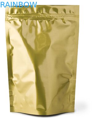 Das glatte einfache rote Folien-Beutel-Verpacken tritt für Kaffeebohne ein