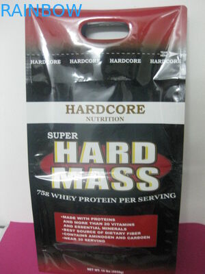 Verpackende Druckseitenkeil-Plastikbeutel, Lochungs-Kaffeebohne-Verpacken