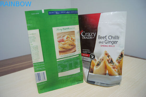 Streifen Sie flache Unterseiten-Haushalts-Mikrowellen-Dampf-Taschen PA-/NY-Sperre