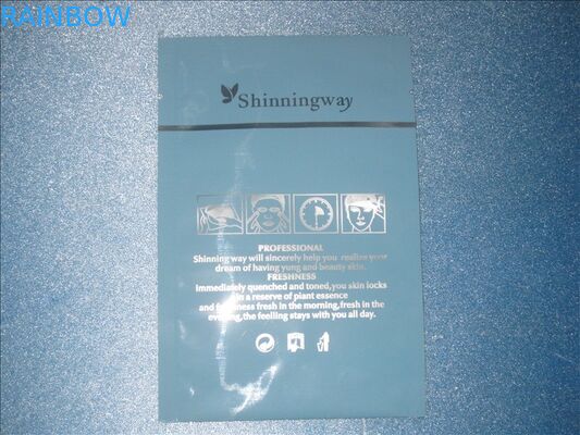 Blau Shinny Weisen-Folien-kosmetische Verpackentaschen-reiche Feuchtigkeit für spezielle Maske