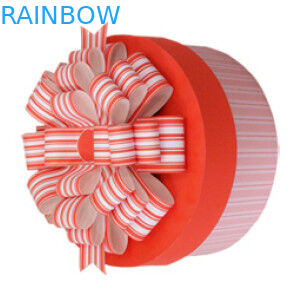 Papierzylinder - geformte Geschenkbox-Verpackenrosa für Geburtstags-Kuchen