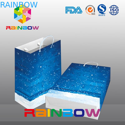 Traumhafter Entwurf kundengebundene Papiertüten mit Griff für den Einkauf