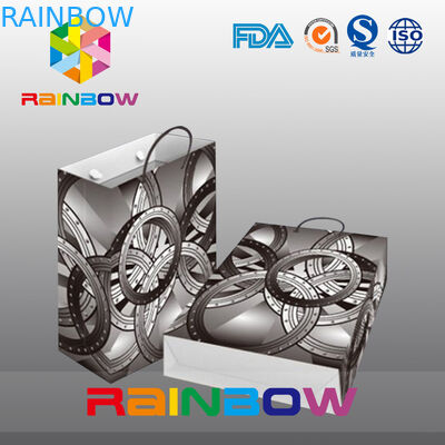 Traumhafter Entwurf kundengebundene Papiertüten mit Griff für den Einkauf