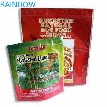 Aluminiumfolie-Taschen-Heißsiegel-Verpackungs-Nahrungsmitteltasche, Staub saugen Plastikbeutel mit gestempelschnittenem Griff