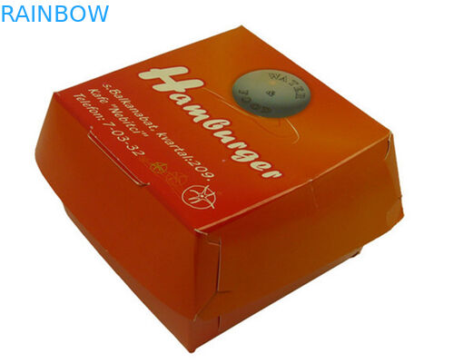 Papierkasten-Verpackengewohnheit Druckentwurf für Schnellrestaurant