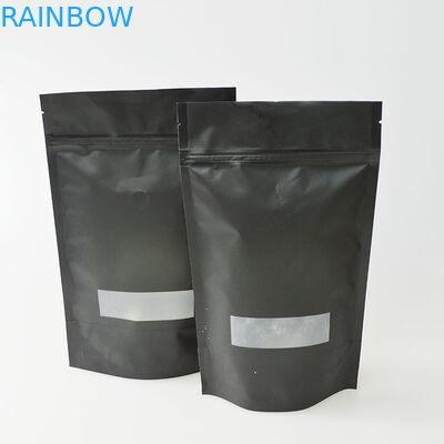 Matt stehen Sie oben Kaffeebohne, die Taschen-Plastikgewohnheit Druckkaffee-Tasche mit Ventil verpackt