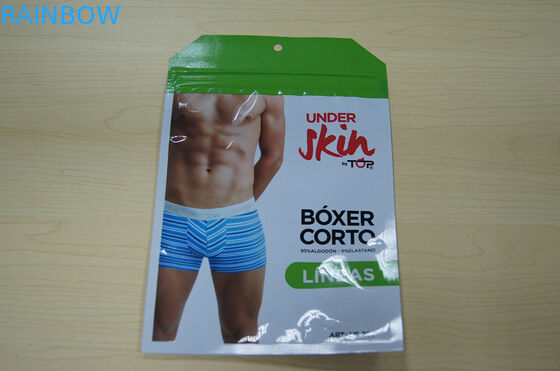 Die Unterwäsche-Taschen-Plastikbeutel Pacakging Noni des Mannes Beutel mit Reißverschluss