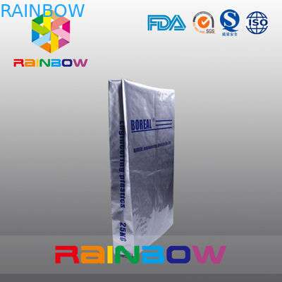 25kgs erreichen Aluminiumfoliebeutel des Keils für das Proteinpulververpacken einen Tiefstand
