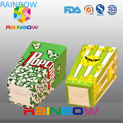 Einzigartiger Entwurf kundengebundene Papiertüten, Amerika-Popcorn-Papiertüten