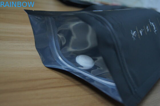 Einfach stehen Sie oben AluminiumfolieKaffeebohne, die Taschen mit Entgasungs-Ventil verpackt