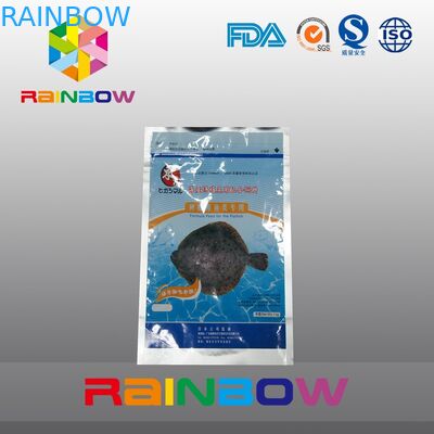 Nahrung- für Haustiereder beutel der Aluminiumfolie-1kg, der oben mit Reißverschluss-Fischerei-Köder steht, bauscht sich