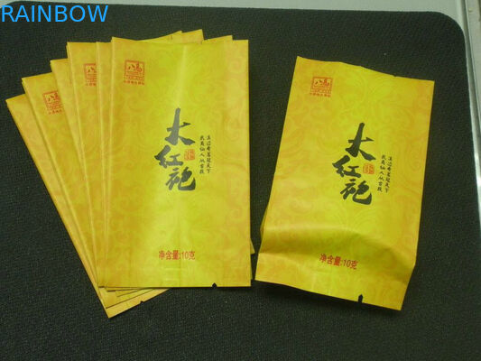 Gravüren-Druckseiten-Keil-Folien-chinesischer Tee-Verpackentaschen 10g 12g