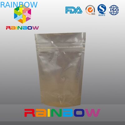 Vordere transparente Anzeige zurück vereiteln Beutel für das Nuss- und Bohnenverpacken