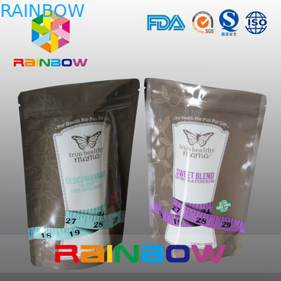 HAUSTIER/PET laminatied den materieller Selbst, der das Plastikbeutel-Süßigkeitsverpacken steht