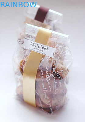 Nahrungsmittelgrad fertigte die Entwurfsglatten Plastikbeutel besonders an, die Plätzchentaschen verpacken