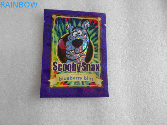 Verpackentaschen scooby snax 10g Kräuterweihrauchs/mini Trockenblumengesteckbeutel mit Reißverschluss