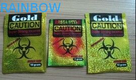 Gewohnheit druckte Zipplastiktasche-/KATION Gewürz-Trockenblumengesteck-Taschen