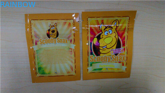 Kräuterweihrauch-Verpackentaschen Scooby Snax 4g Scooby Snax Grün Apple/hypnotische Taschen