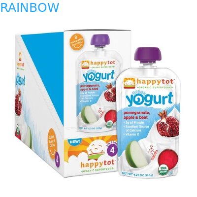 Selbst, der die Plastikbeutel verpacken Tüllen-Beutel-Jogurt-Verpackensäuglingsnahrungs-Beutel steht