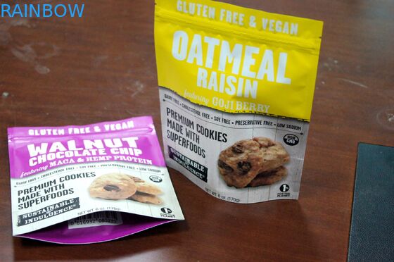 Nahrungsmittelgrad stehen oben Reißverschluss-Nuss, Snack-Food-Speicher-Tasche/Folie gezeichnete trockene Nahrungsmitteltasche